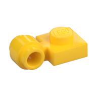 Plate Special 1 × 1 with Clip Light, Bar Hole [Thick Ring] Yellow