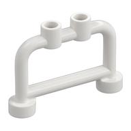 Bar 1 × 4 × 2 with Studs White