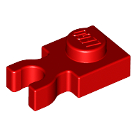 Plate Special 1 × 1 with Clip Vertical [Thick U Clip] Rot