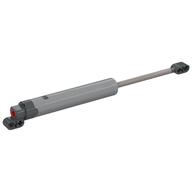 Technic Linear Actuator with Dark Bluish Gray Ends Long in Light Bluish Gray