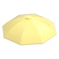 Equipment Umbrella Top with No Bottom Flaps, 6 × 6 with Top Stud Leuchtendes Hellgelb