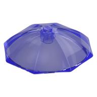 Equipment Umbrella Top with No Bottom Flaps, 6 × 6 with Top Stud Trans-Purple