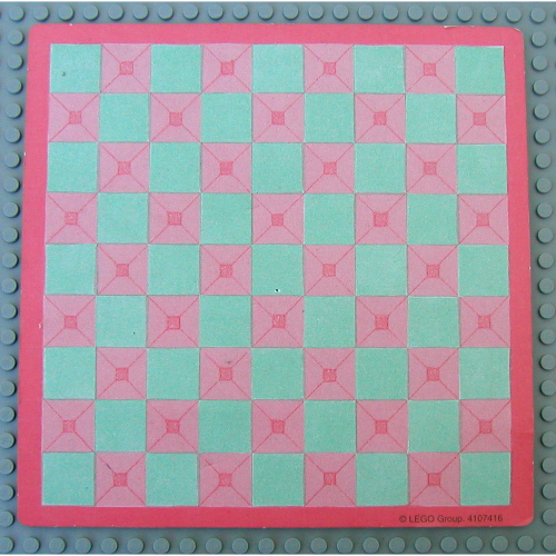 Playmat, Scala, with Pink and Green Squares Print [Keine Farbe/Beliebige Farbe]