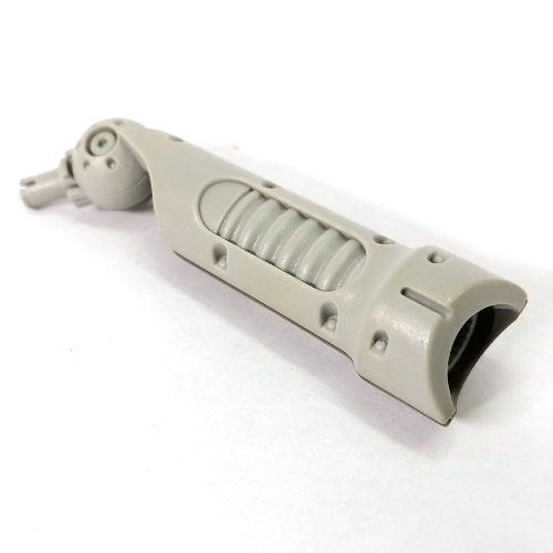 Large Figure Limb, Mechanical Long, with Light Gray Pin and Socket and Light Gray Half, Right (Jens) Dark Gray