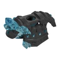 Minifig Neckwear Shoulder Armour With Trans Light Blue Ice Perltitan