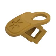 Minifig Neckwear Shoulder Guard Pearl Gold