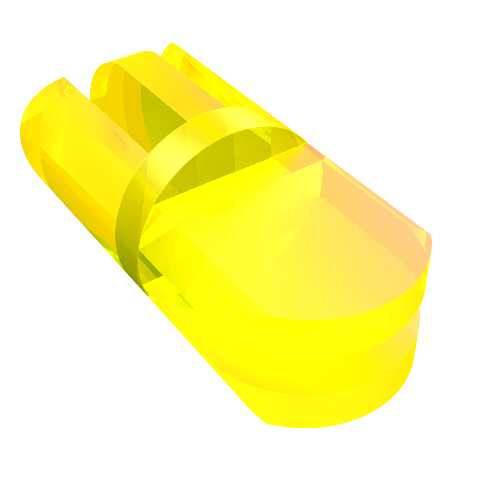 Arm Piece 90° Turn [2 / 3 Fingers] Trans-Neon Green