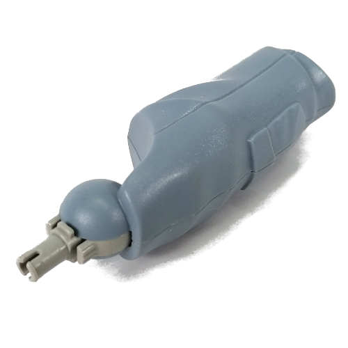 Large Figure Limb, Leg, Top Section, Light Grey Pin Socket and Pin (Nick) Sand Blue