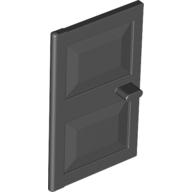 Tür 1 × 4 × 5 Schwarz