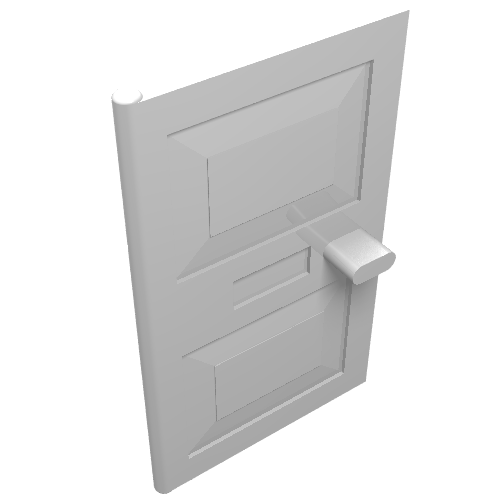 Door 1 × 4 × 5 White