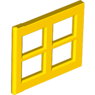 Window 2 × 4 × 3 Pane Yellow