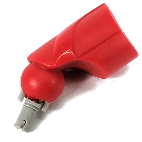 Large Figure Limb, Arm, Top Section with Light Gray Pin and Socket Rot