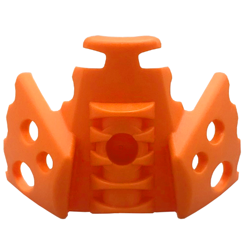 Large Figure Mask Vahi Orange