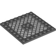 Plate Special 8 × 8 with Grille [Hole in Center]