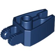 Hinge 1 × 3 Locking with 2 Fingers and Claw End, 9 Teeth Dunkelblau