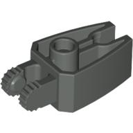 Hinge 1 × 3 Locking with 2 Fingers and Claw End, 9 Teeth Dunkelgrau