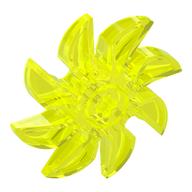 Propeller 8 Blade 5 Diameter Trans-Neon Green