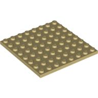 Plate 8 × 8 Tan