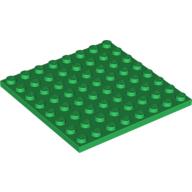Plate 8 × 8 Green