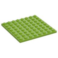 Platte 8 × 8 Limette