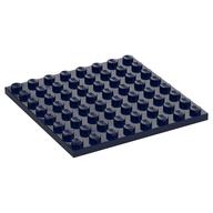 Plate 8 × 8 Dark Blue