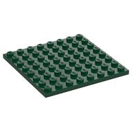 Plate 8 × 8 Dark Green