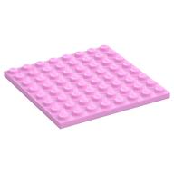 Plate 8 × 8 Bright Pink