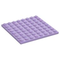 Platte 8 × 8 Lavendel