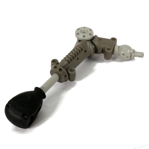 Large Figure Limb, Arm with Black Fist (Nick) Dunkelgrau