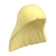 Hair Long and Straight, Center Parted Leuchtendes Hellgelb