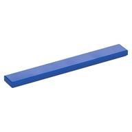 Tile 1 × 8 with Groove Blue
