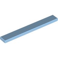 Tile 1 × 8 with Groove Pastel Blue