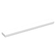 Fliese 1 × 8 mit Rille Medium Lime