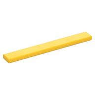 Fliese 1 × 8 mit Rille Gelb