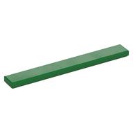 Tile 1 × 8 with Groove Green