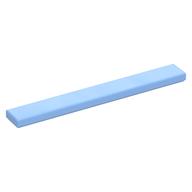 Tile 1 × 8 with Groove Bright Light Blue