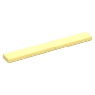 Tile 1 × 8 with Groove Bright Light Yellow