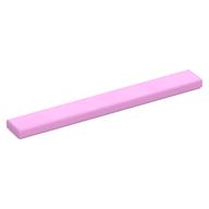 Tile 1 × 8 with Groove Bright Pink