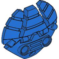 Large Figure Shield 5 × 5 with Triple Blasters Blau