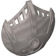 Large Figure Shield 5 × 5 with 3 Top Fins Perlhellgrau