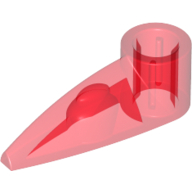 Technic Tooth 1 × 3 with Axle Hole [Rounded Underside]