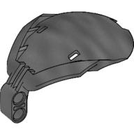 Windscreen Bohrok 4 × 5 × 7 [Plain] Pearl Dark Gray