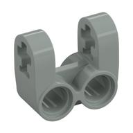 Technic Axle and Pin Connector Perpendicular Double Split Hellgrau
