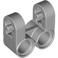 Technic Axle and Pin Connector Perpendicular Double Split Hellblaugrau