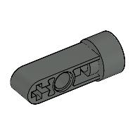Technic Rotation Joint Socket with 3L Thick Beam in Dunkelgrau
