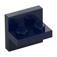 Bracket 2 × 2 with 1 × 2 Vertical Studs Dunkelblau
