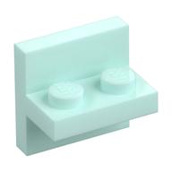 Bracket 2 × 2 with 1 × 2 Vertical Studs Light Aqua