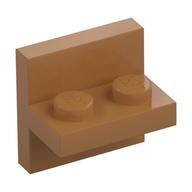 Bracket 2 × 2 with 1 × 2 Vertical Studs Mittelnougat