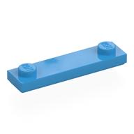 Plate Special 1 × 4 with 2 Studs with Groove [New Underside] Dark Azure