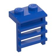 Platte speziell 1 × 2 mit Leiter Blau
